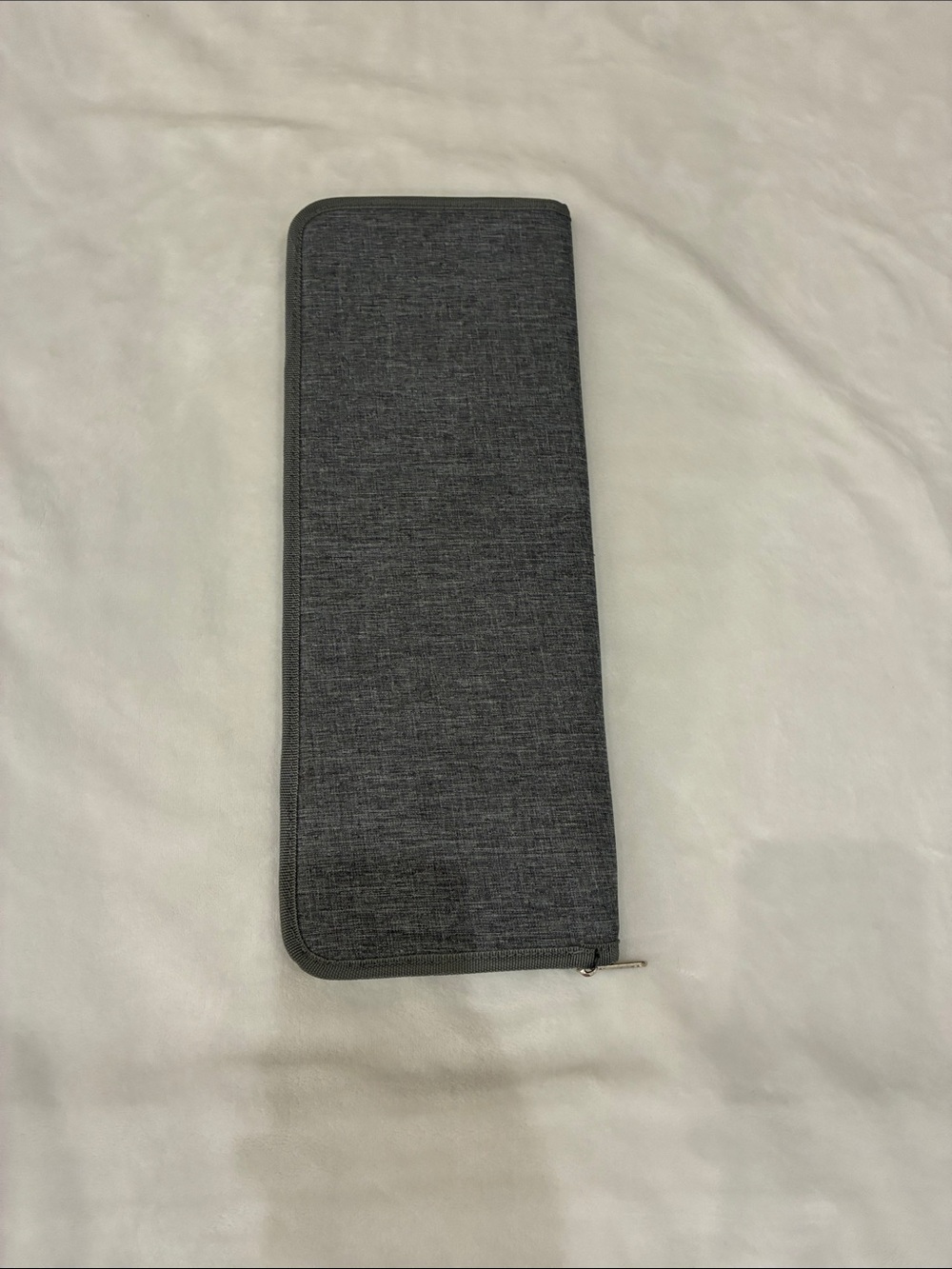 Lean Travel Men’s Gray Zippered Phone Case & Accessory Organizer